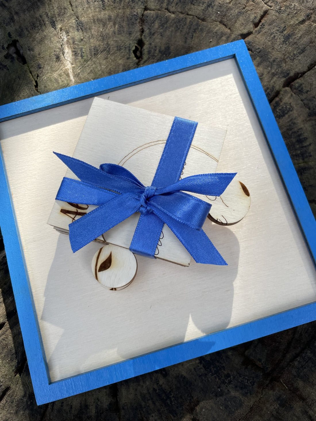 Targa Puzzle Madrina con messaggio personalizzabile Idea's Cottage