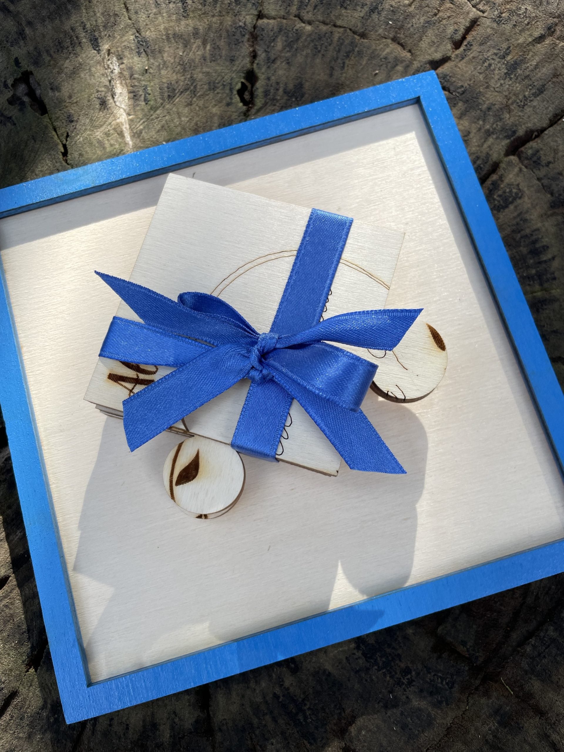 Targa Puzzle Madrina con messaggio personalizzabile Idea's Cottage