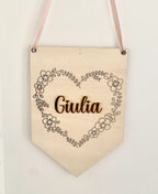 Targa con nome Personalizzato Idea's Cottage