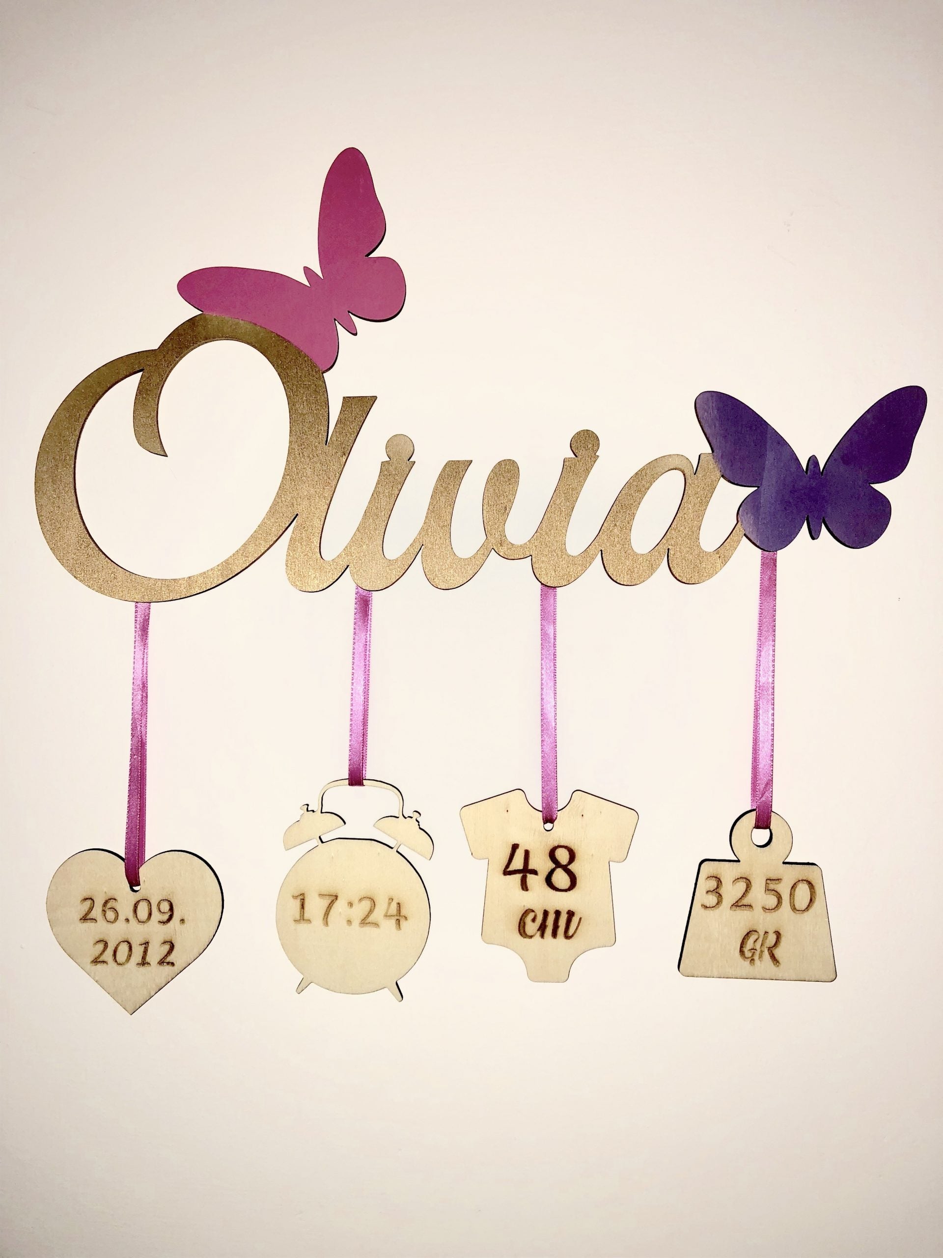 Nome Nascita Personalizzato Arredo Casa 1