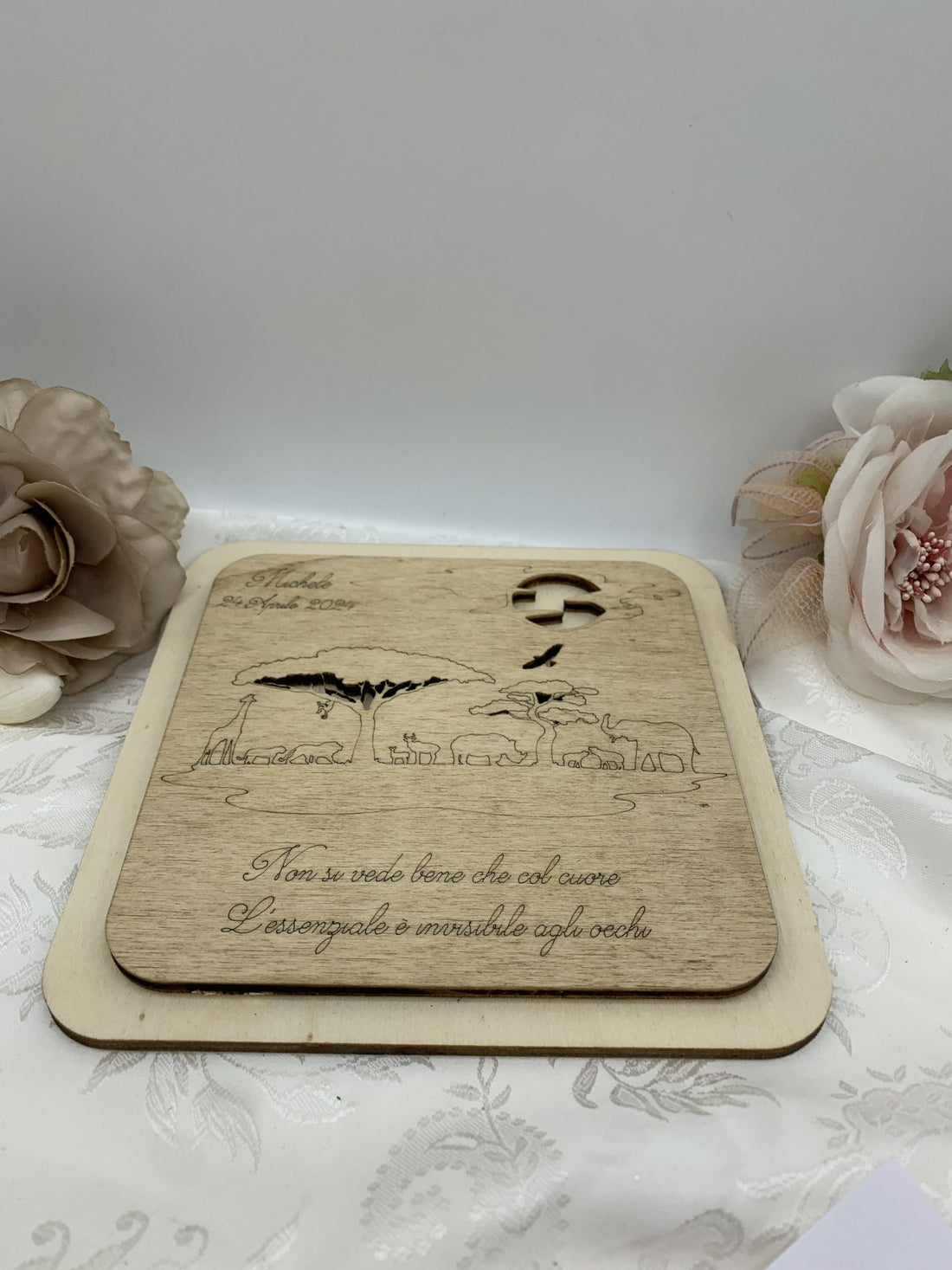 Bomboniera sottopentola Tema Giungla Idea's Cottage