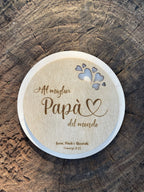 Sottopentola personalizzato per Papà con dedica Idea's Cottage