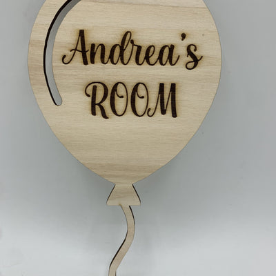 Palloncino con nome personalizzabile decorazione cameretta Idea's Cottage